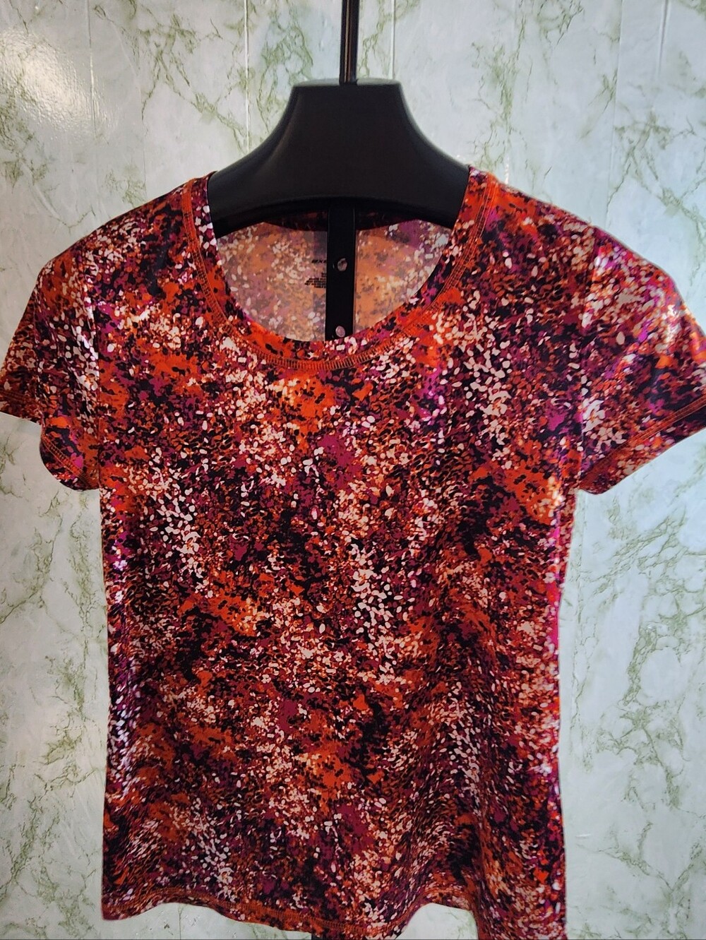 Exertec Polyester Short Sleeve Top